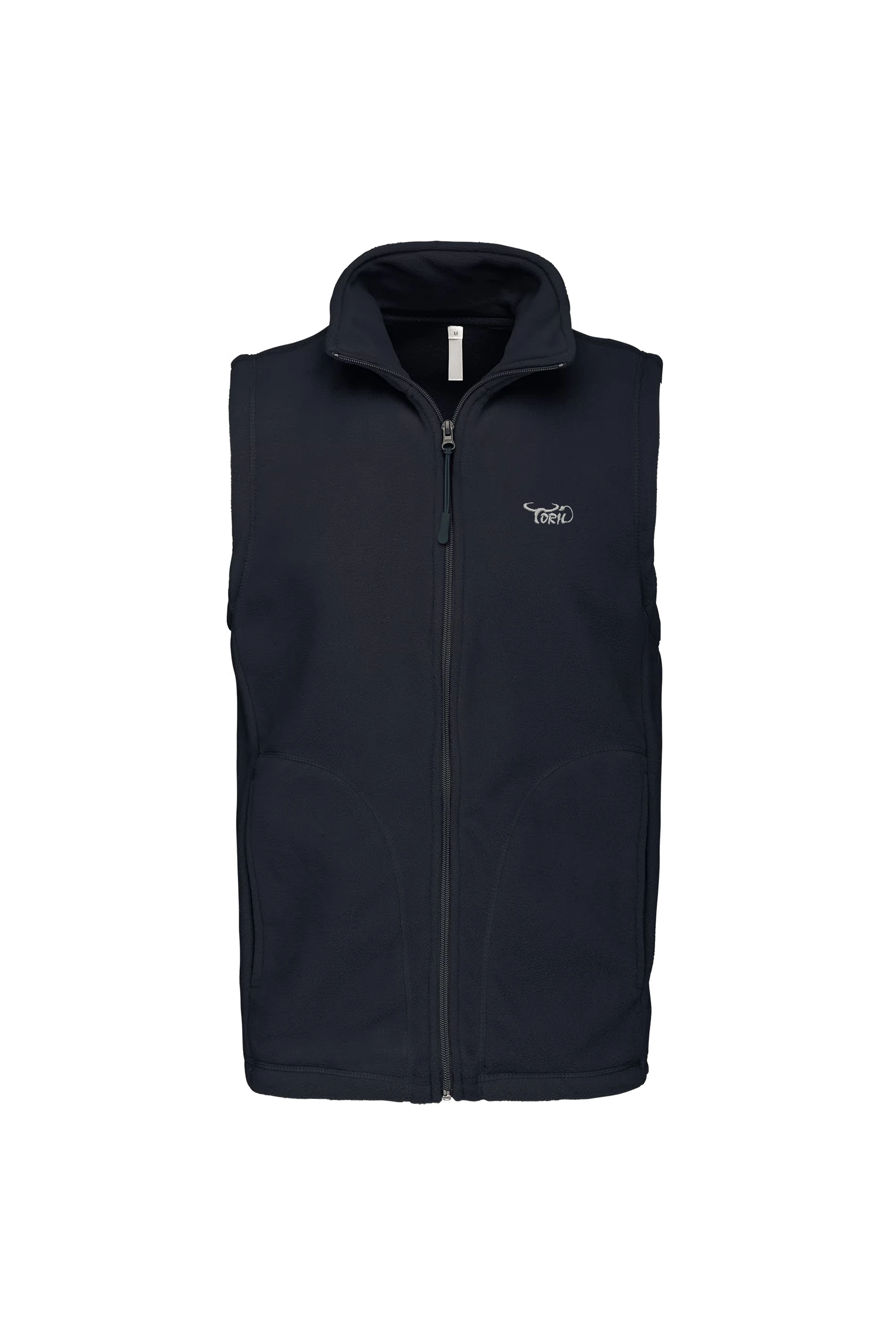 Gilet sans manches micropolaire marine