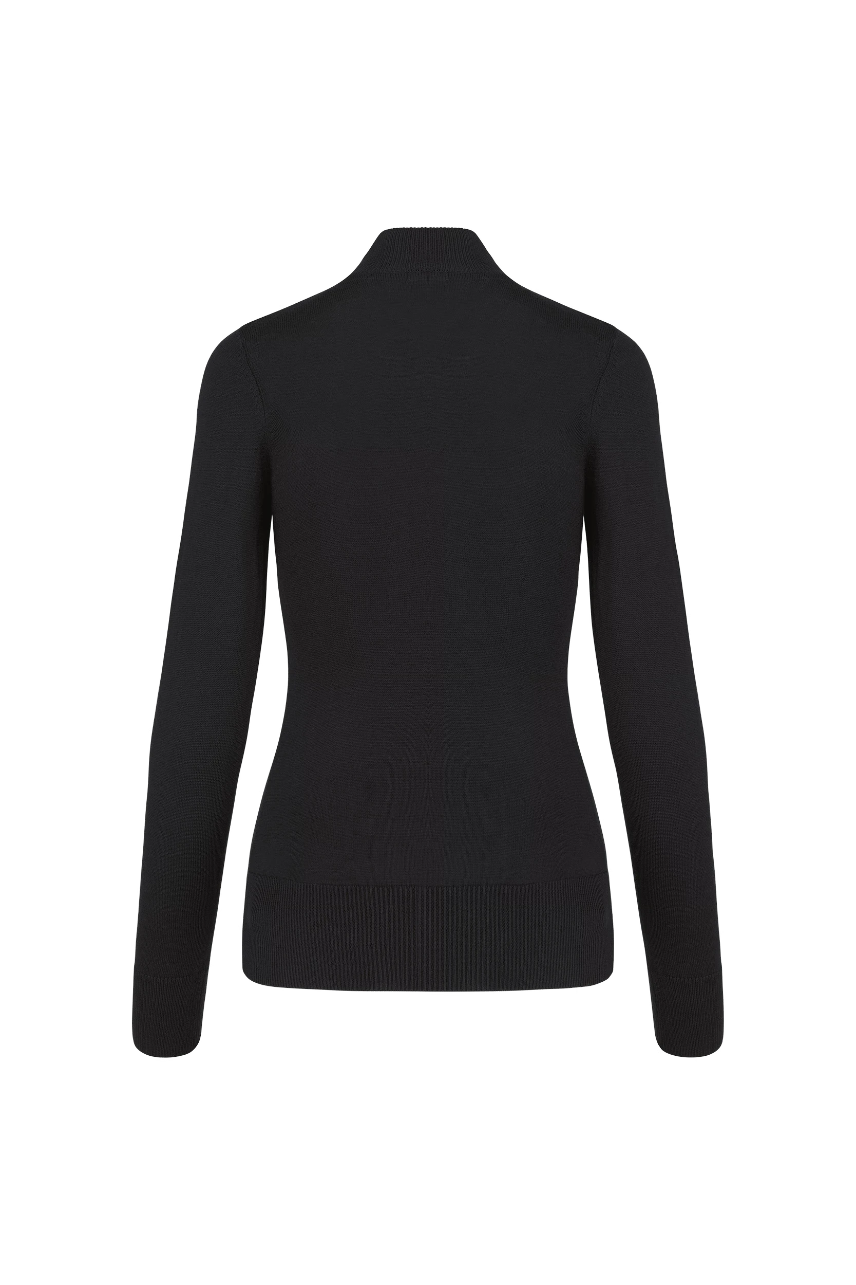 Cardigan zippé noir