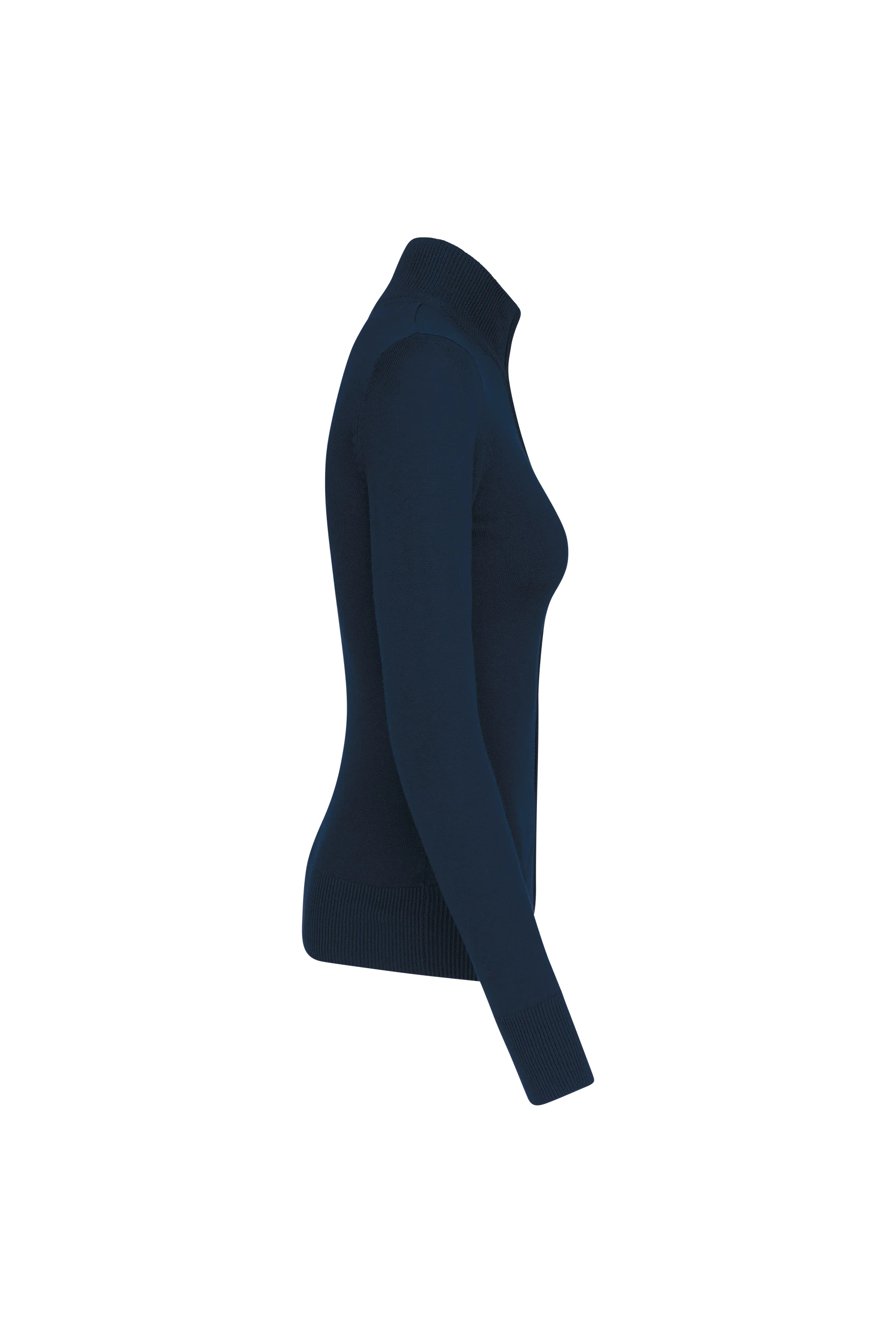 Cardigan zippé marine