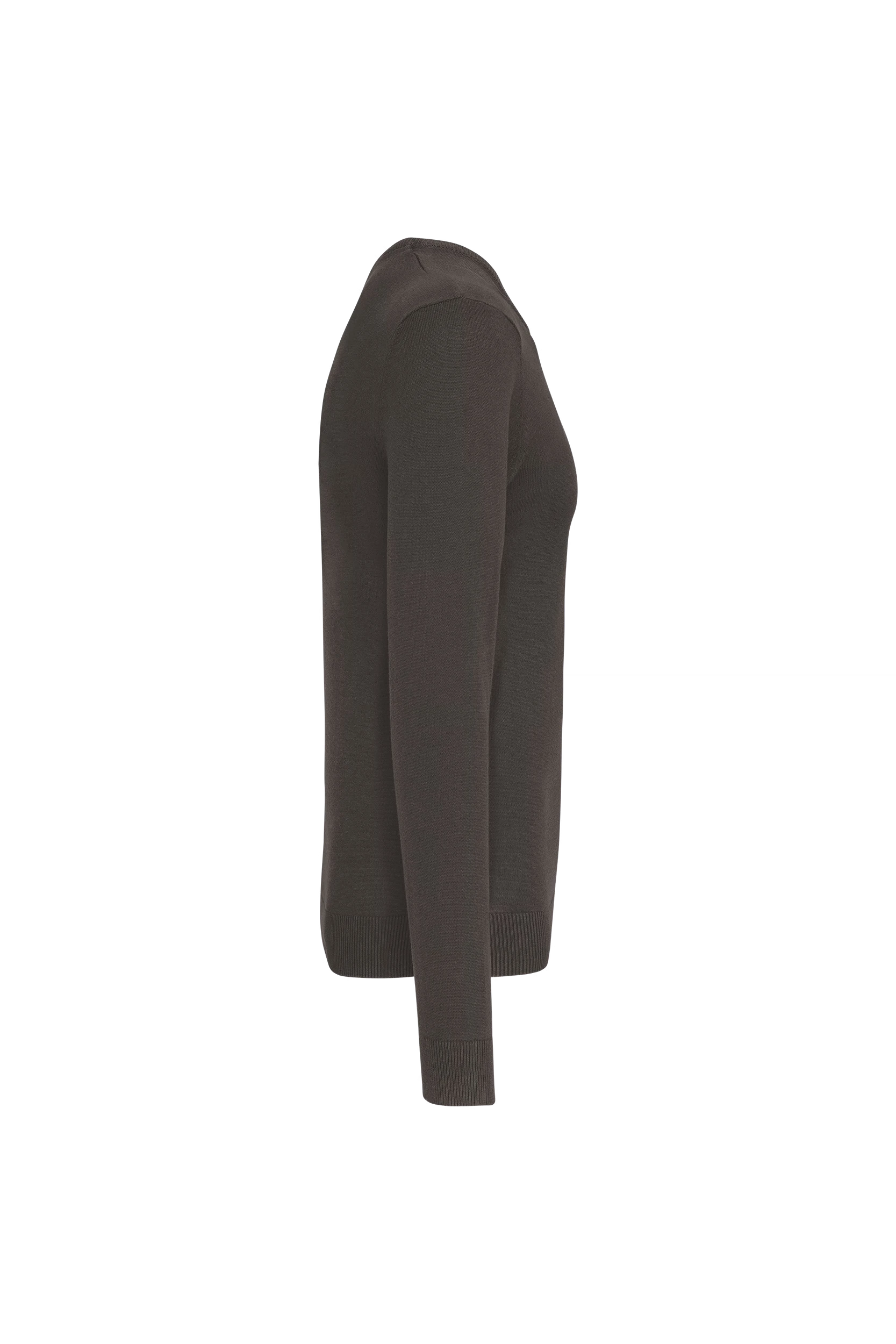 Pull col rond gris foncé