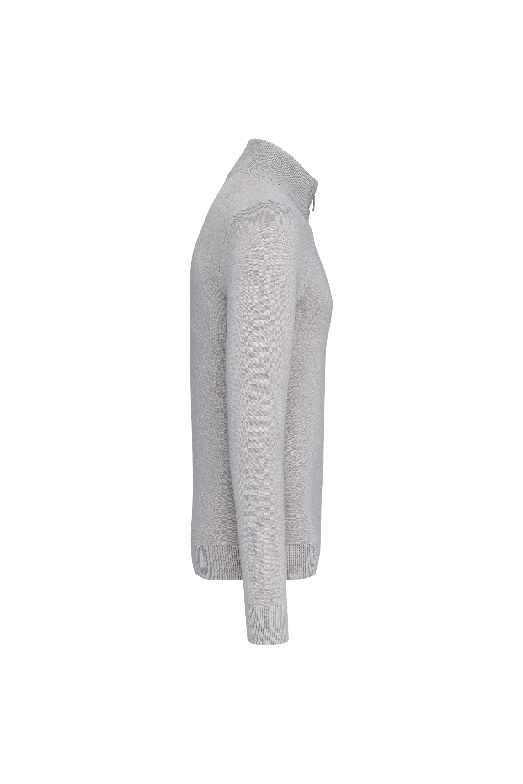 Pull 1/4 zip gris