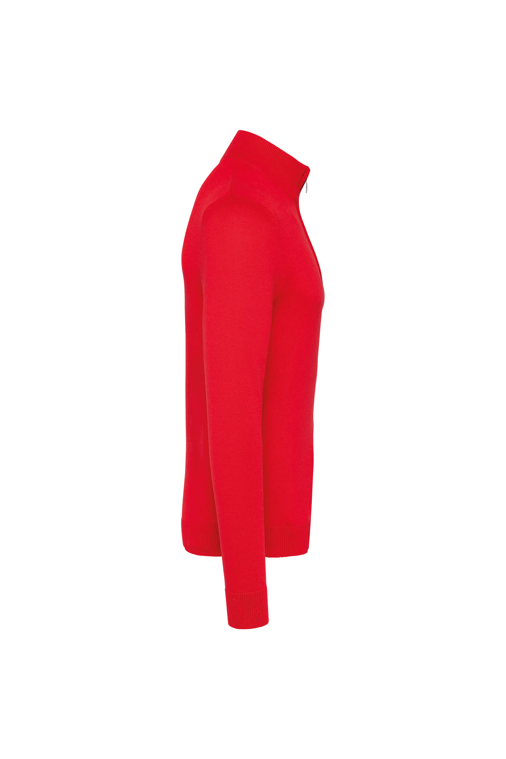 Pull 1/4 zip rouge