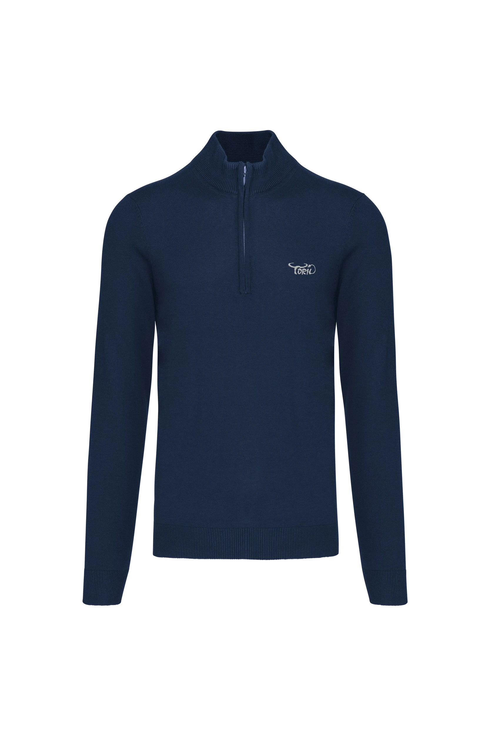 Pull 1/4 zip marine
