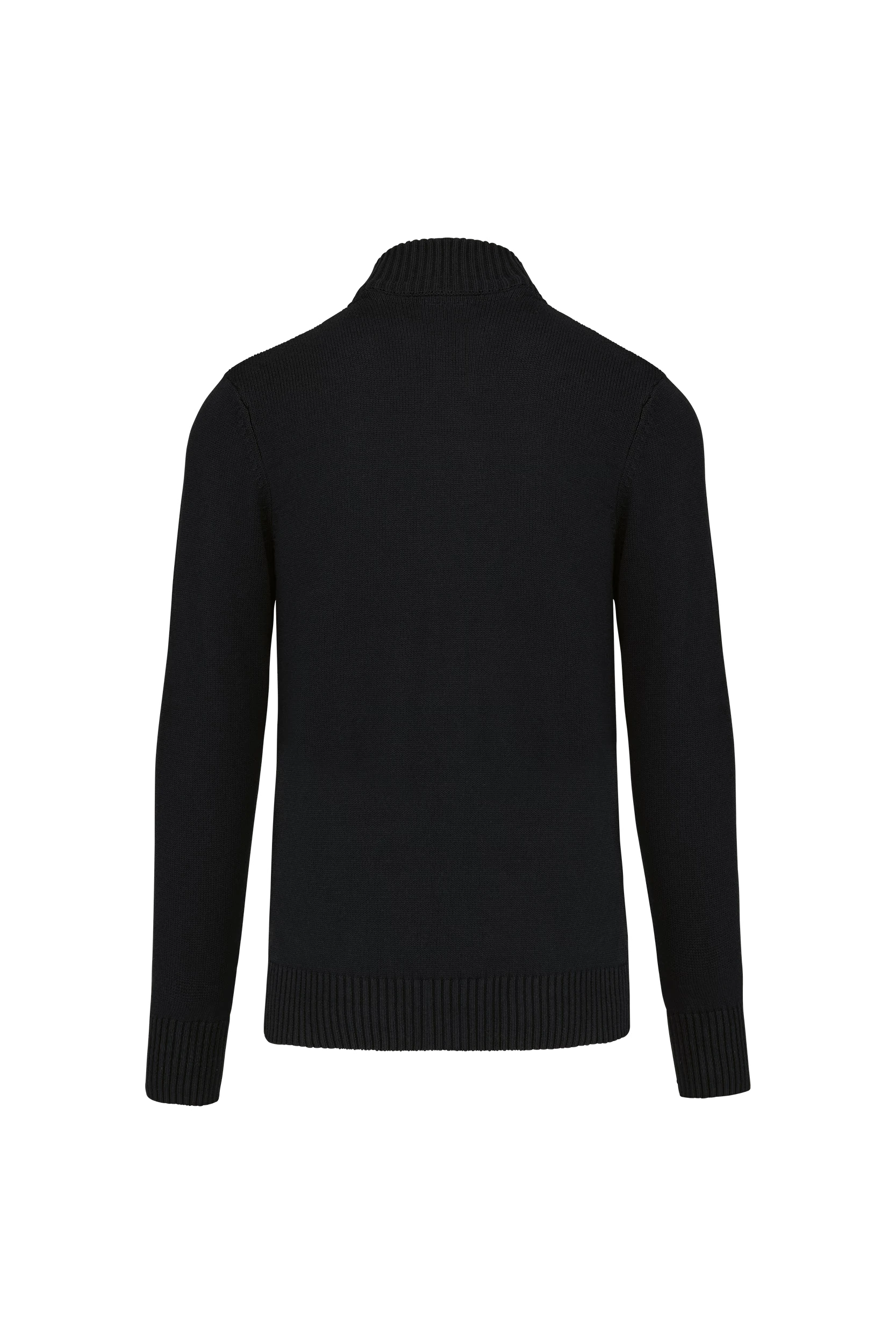 Cardigan zippé noir