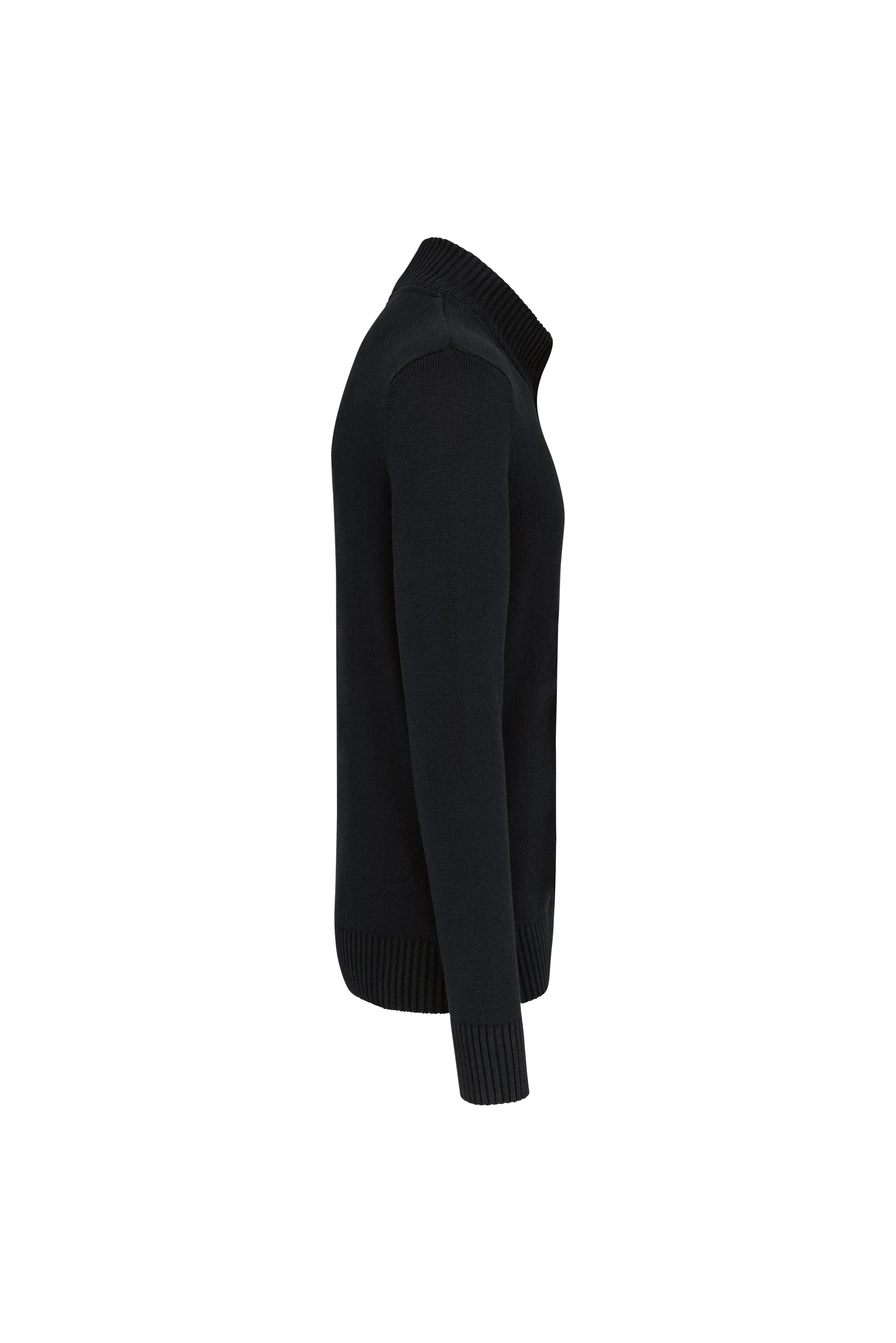 Cardigan zippé noir