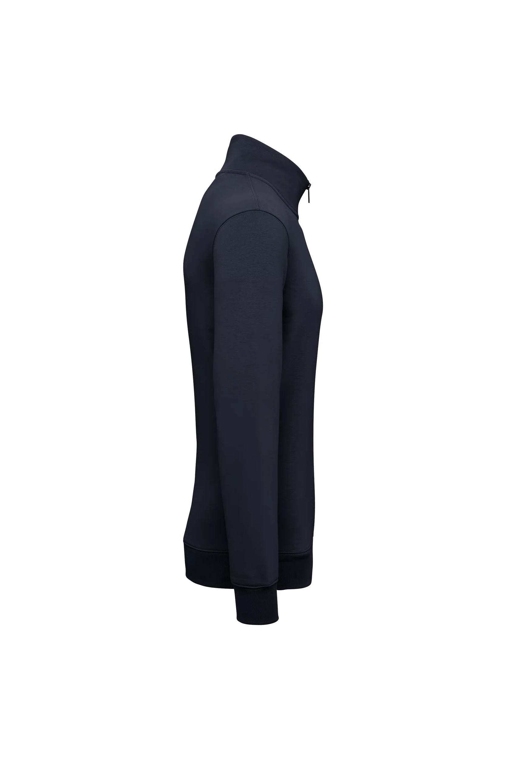 Sweat-shirt à col montant marine