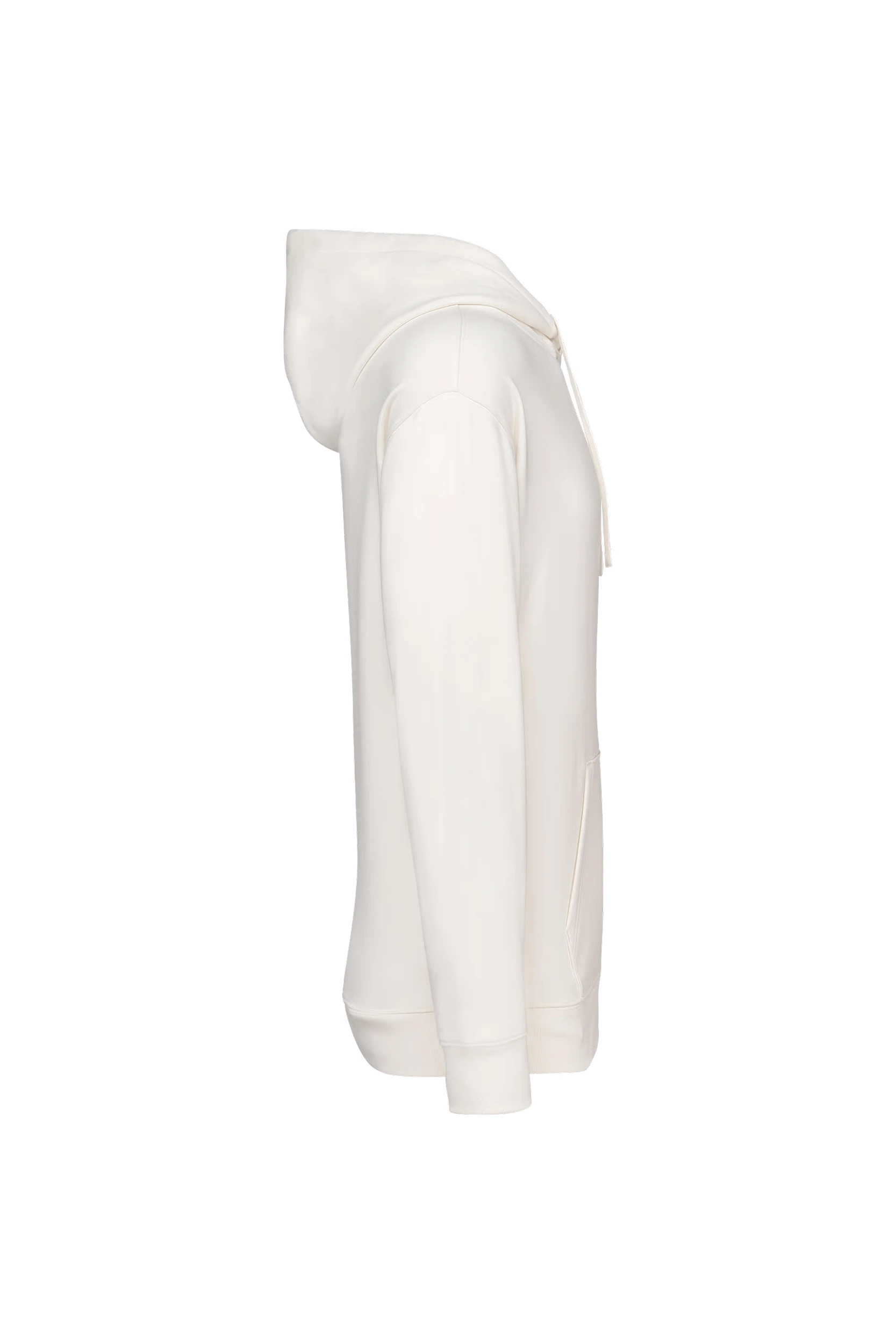 Sweat-shirt écoresponsable à capuche unisexe ivoire