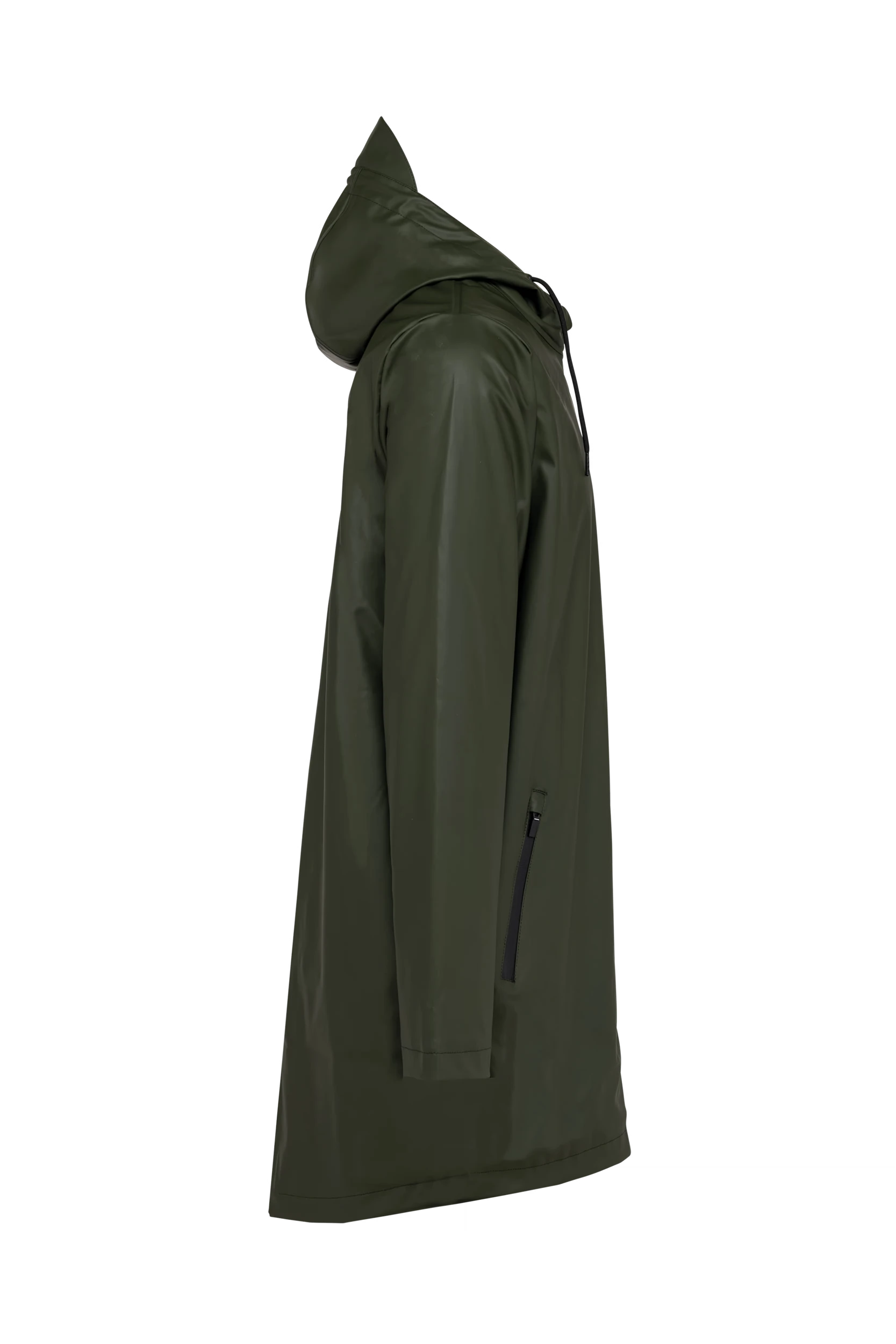 Veste de pluie unisexe kaki